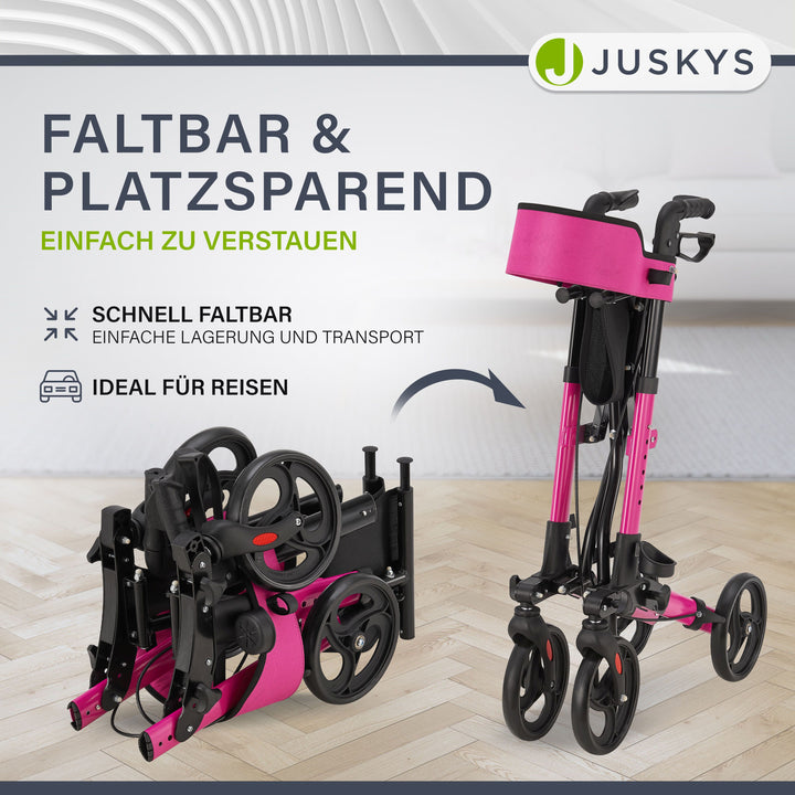 Aluminium Rollator Vital mit Sitz