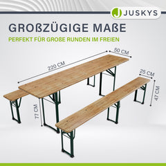 Bierzeltgarnitur Passau 220 cm