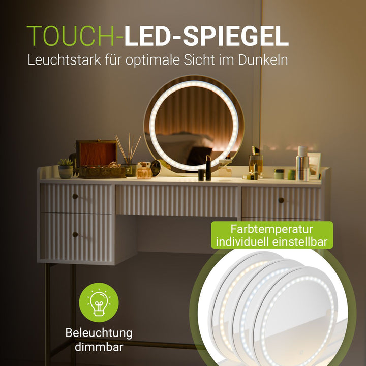 Schminktisch mit Spiegel Samira