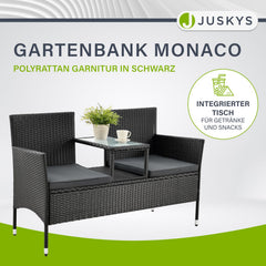 Polyrattan Sitzbank Monaco