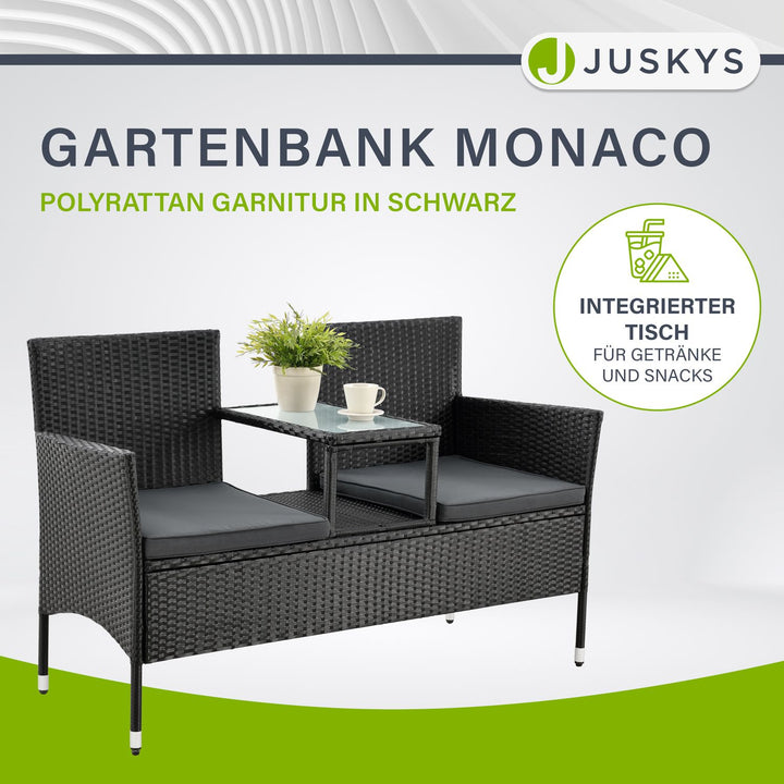 Polyrattan Sitzbank Monaco