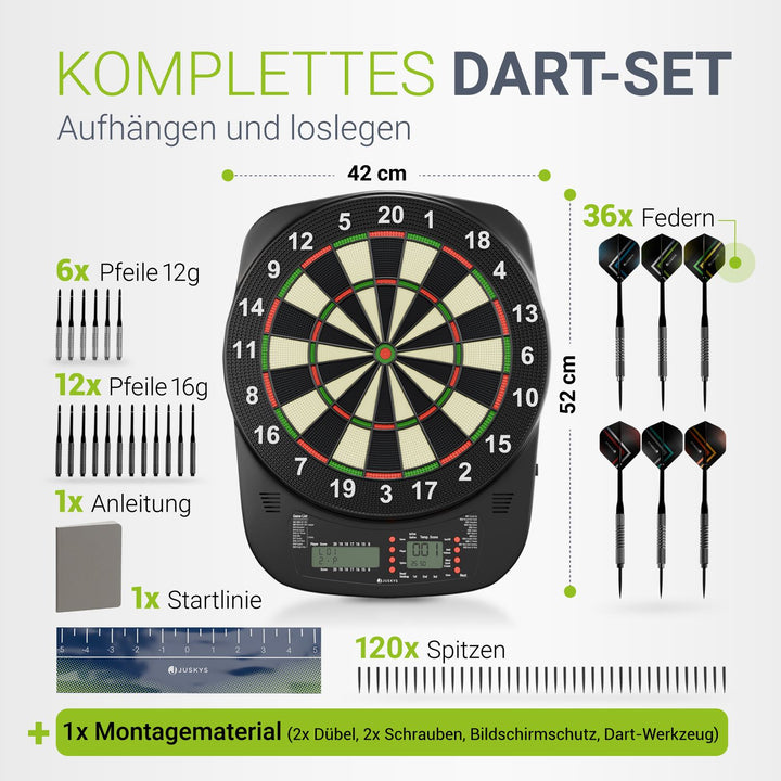 Elektronische Dartscheibe