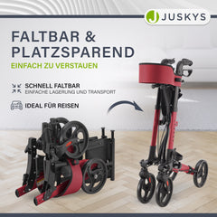 Aluminium Rollator Vital mit Sitz