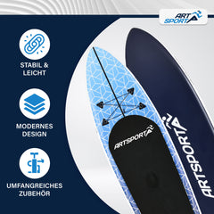 Stand Up Paddling Board - Komplett Set