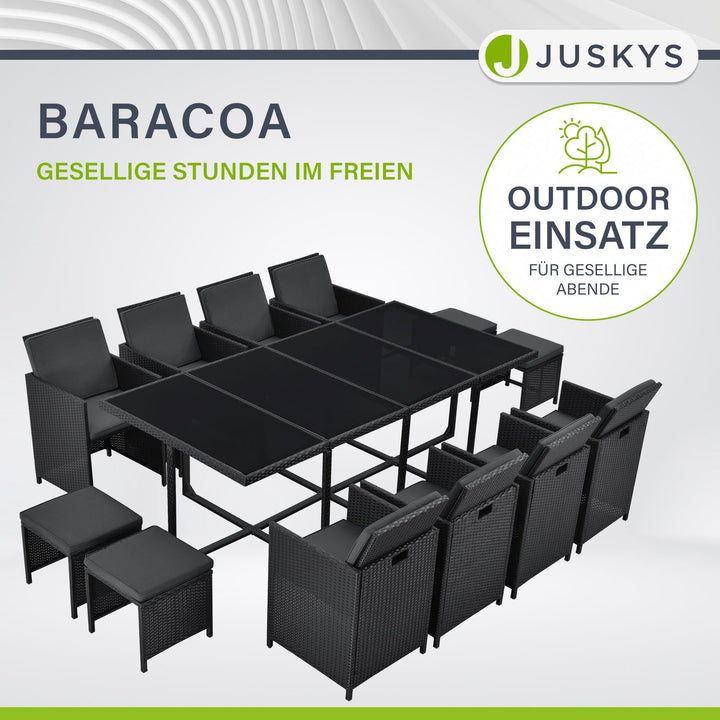 Polyrattan Sitzgruppe Baracoa