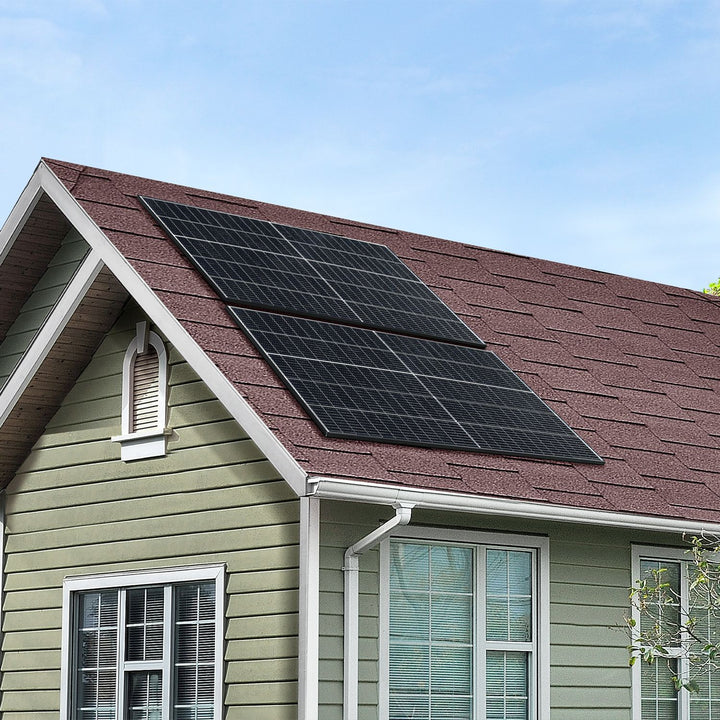 Solaranlage Set mit 8 Longi 400 W Solarpaneele & Wechselrichter