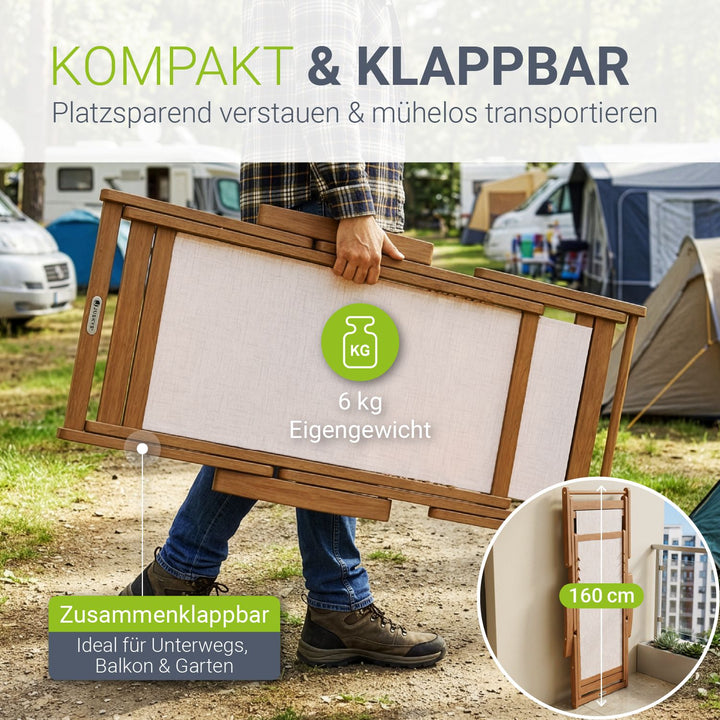 Sonnenliege klappbar Tavira