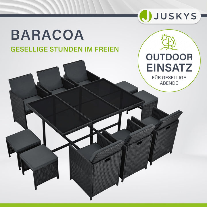 Polyrattan Sitzgruppe Baracoa