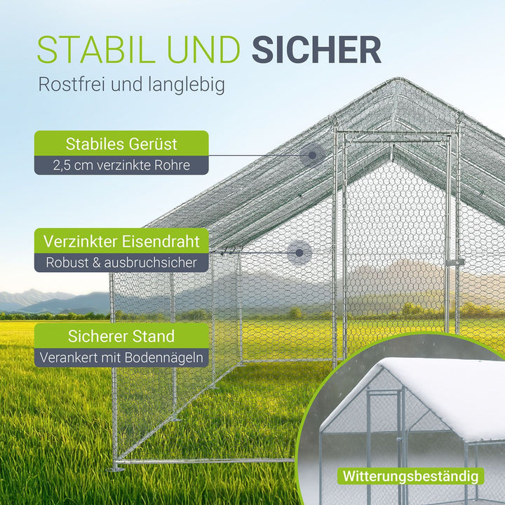 Freilaufgehege HLS25T für Hühner