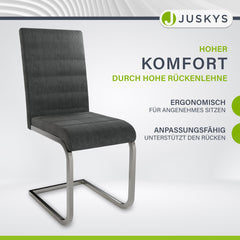 Freischwinger Stuhl Vegas mit Cord