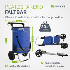 3in1 Einkaufstrolley - 56 L Kapazität
