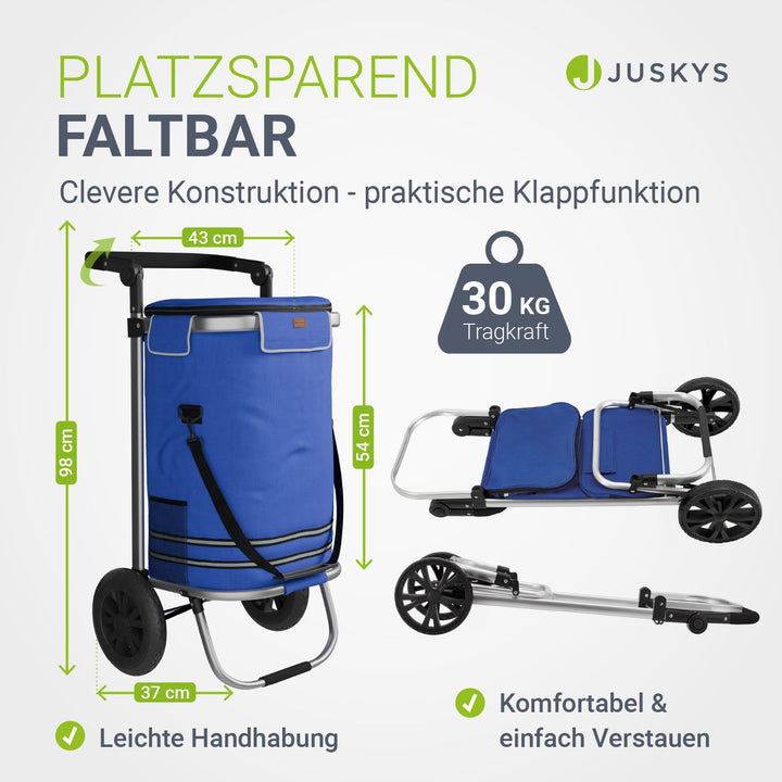 3in1 Einkaufstrolley - 56 L Kapazität