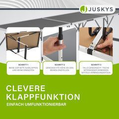 Alu Multifunktionstisch 3-teilig