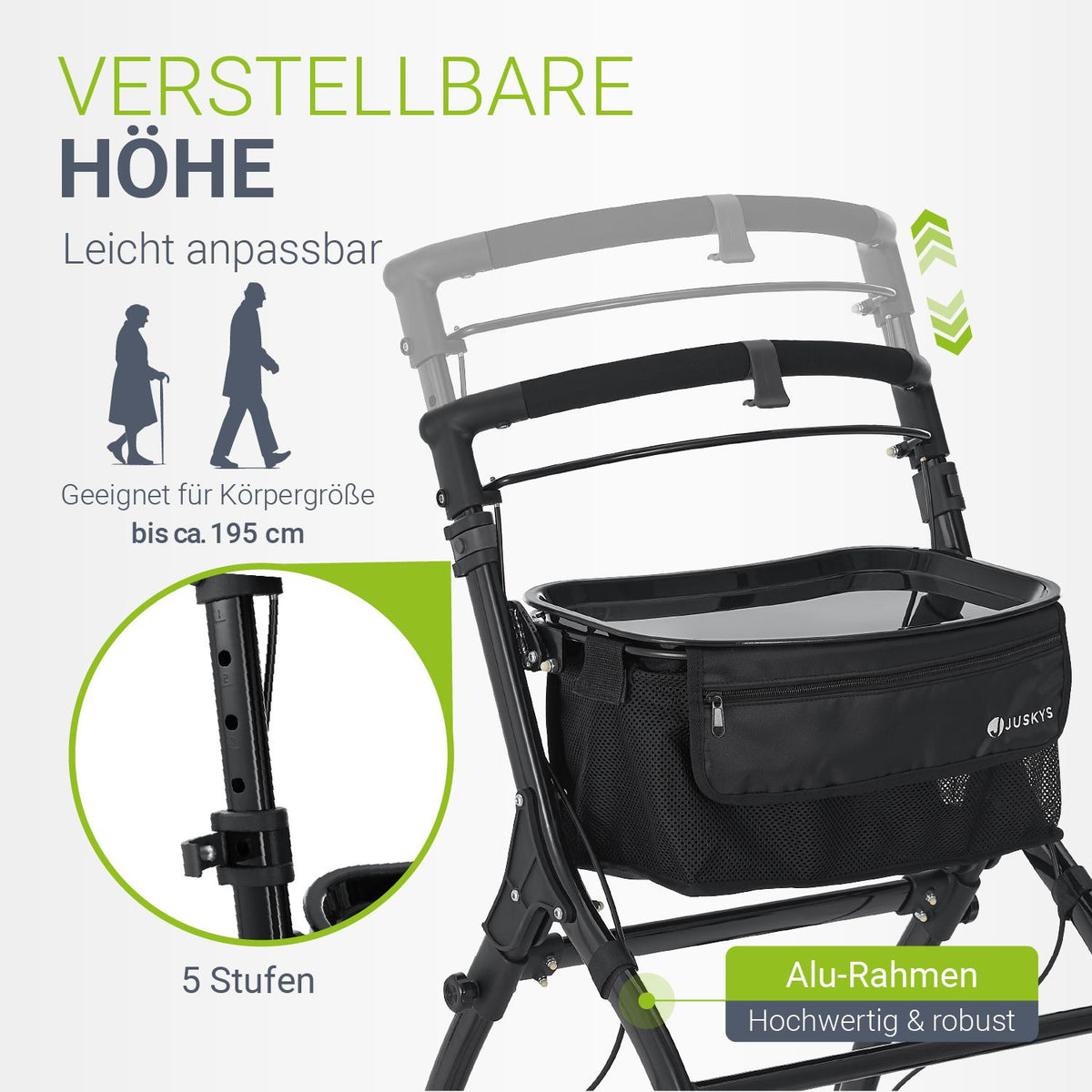 Rollator für die Wohnung