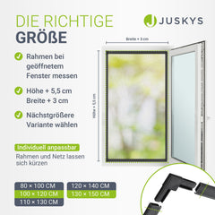 Fliegengitter für Fenster