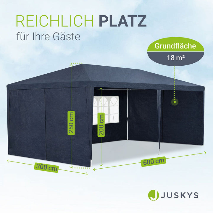 Partyzelt 3x6 m
