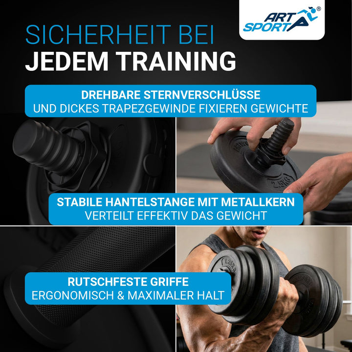 Hantelset 30 kg