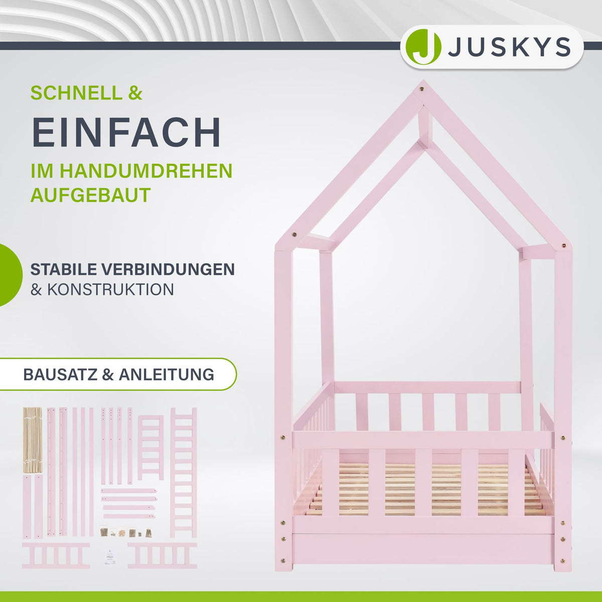 Kinderbett Marli 80 x 160 cm