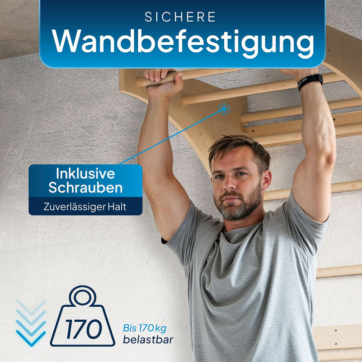 Sprossenwand für Erwachsene