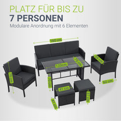 Rattan Sitzgruppe Turin