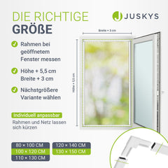 Fliegengitter für Fenster