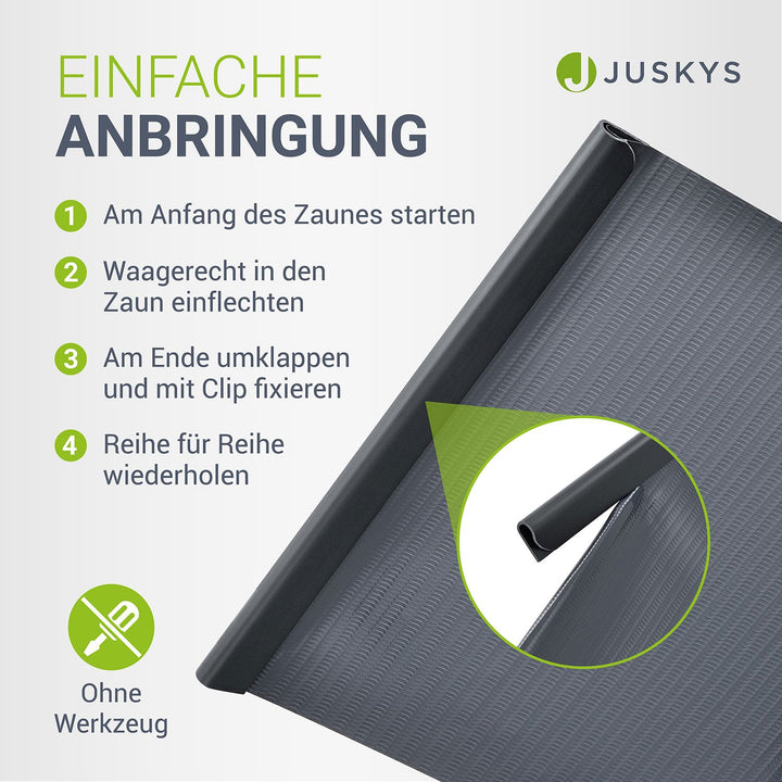 Sichtschutzstreifen PVC