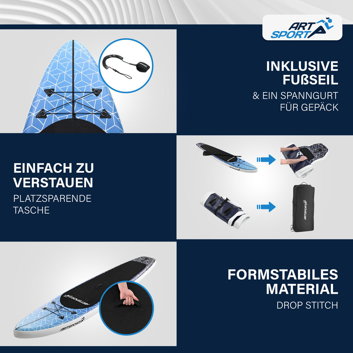 Stand Up Paddling Board - Komplett Set