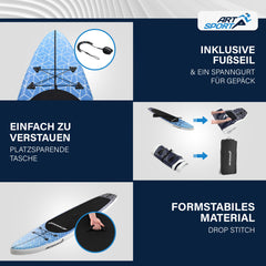 Stand Up Paddling Board - Komplett Set