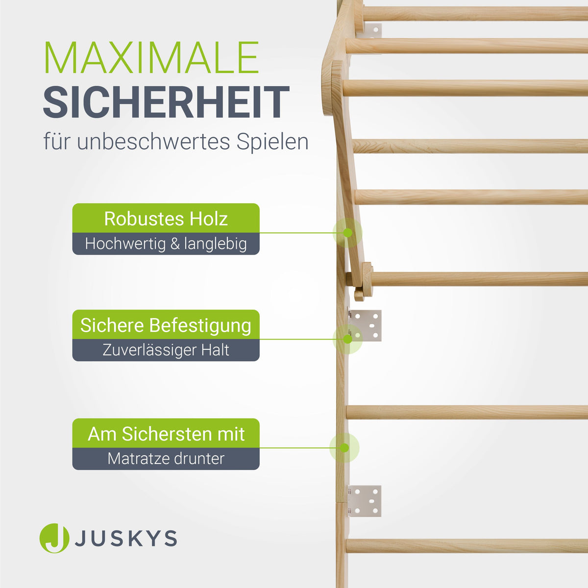 Sprossenwand für Kinder