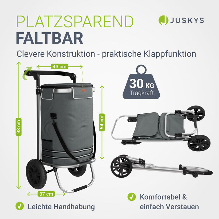 3in1 Einkaufstrolley - 56 L Kapazität