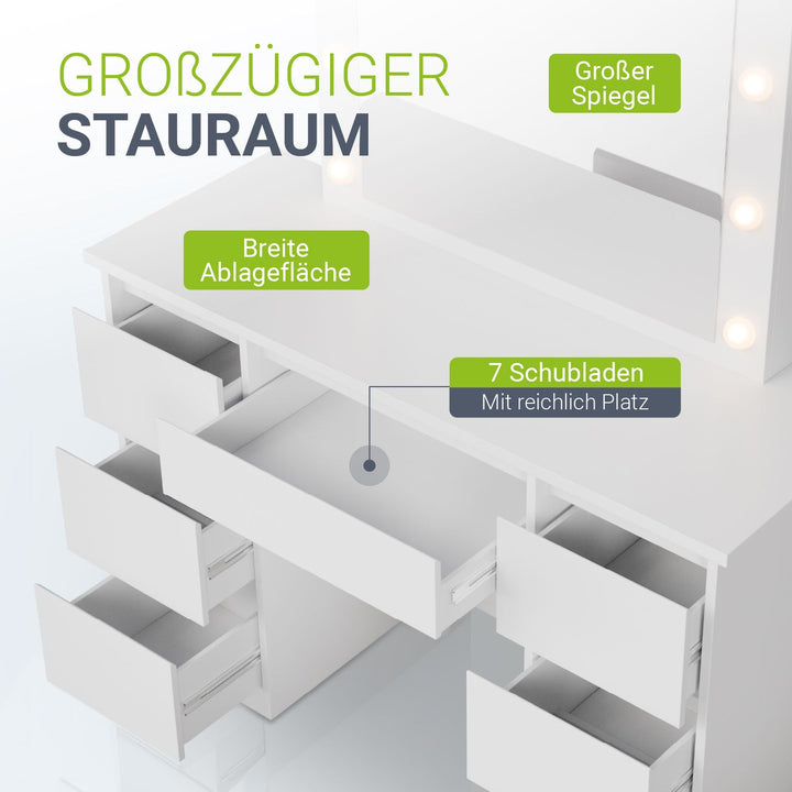 Schminktisch mit Spiegel Talea