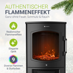 Elektrokaminofen 1800W mit Flammeneffekt