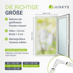 Fliegengitter für Fenster