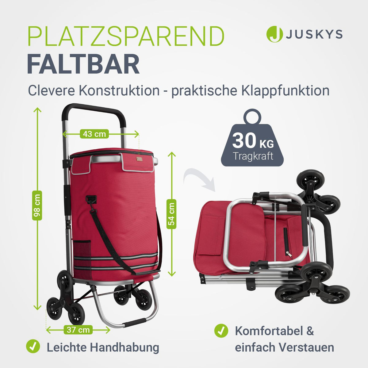 Einkaufstrolley Treppensteiger