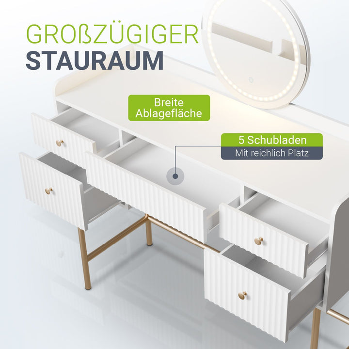 Schminktisch mit Spiegel Samira