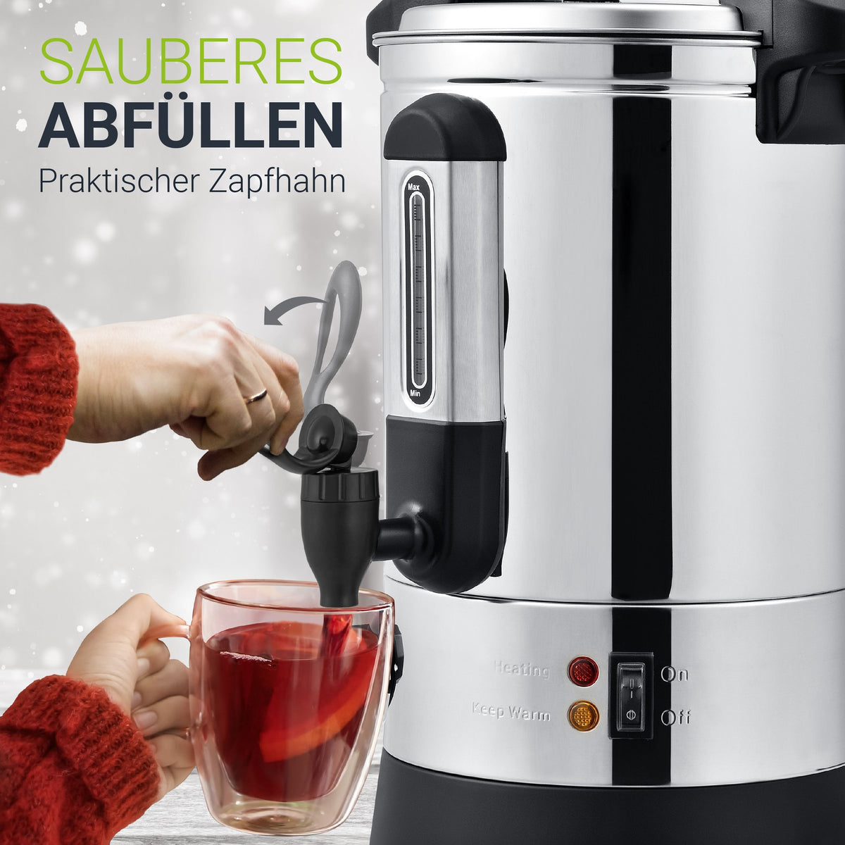 Glühweinkocher Teramo 7l oder 10l