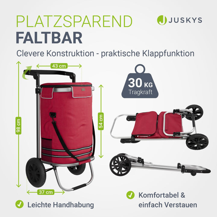 3in1 Einkaufstrolley - 56 L Kapazität