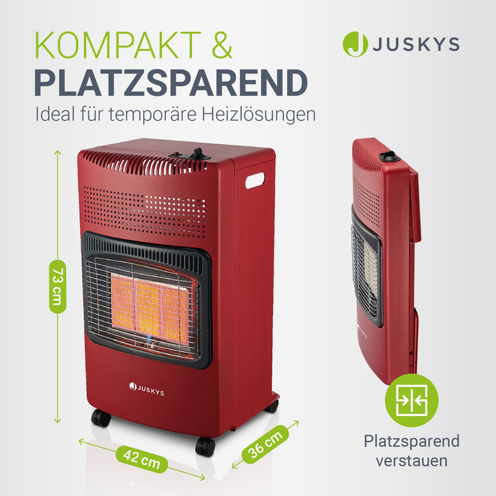 Gasheizer für Innenräume