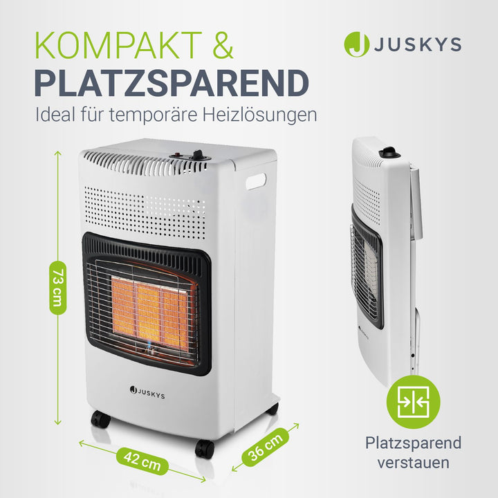 Gasheizer für Innenräume