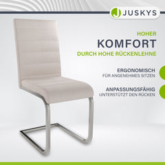Freischwinger Stuhl Vegas mit Cord