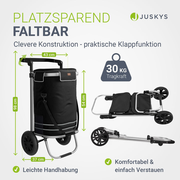 3in1 Einkaufstrolley - 56 L Kapazität