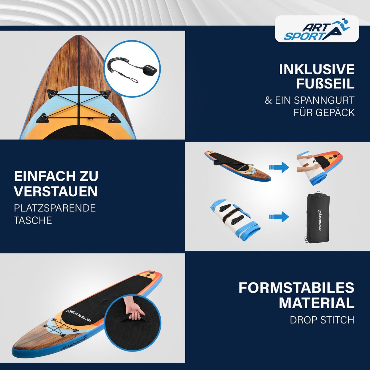 Stand Up Paddling Board - Komplett Set