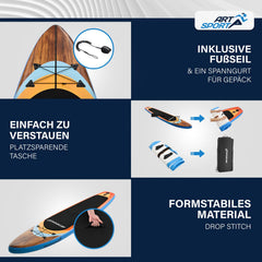 Stand Up Paddling Board - Komplett Set