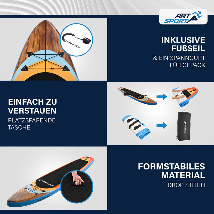 Stand Up Paddling Board - Komplett Set