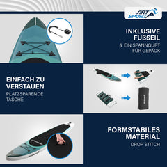 Stand Up Paddling Board - Komplett Set