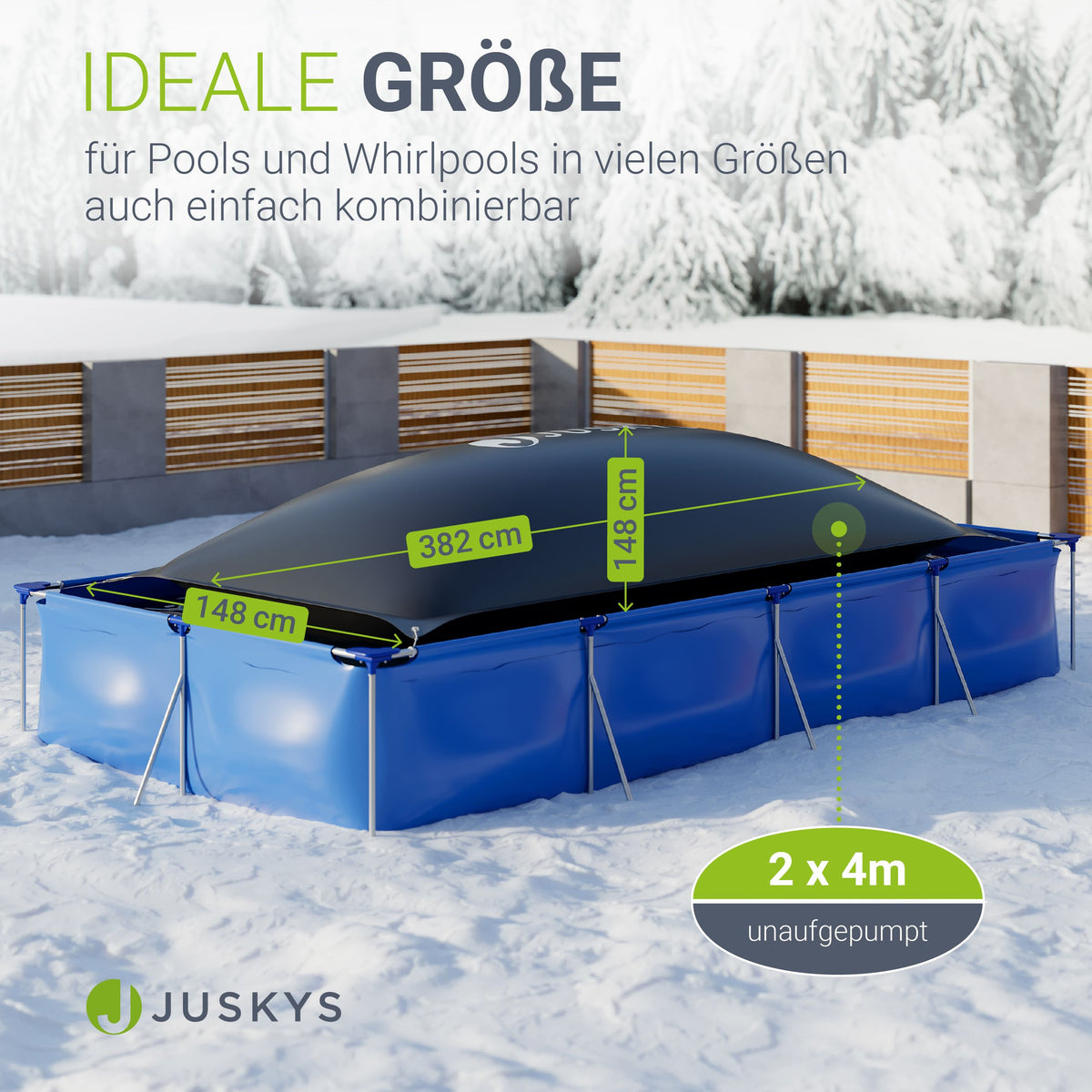 Aufblasbares Poolkissen