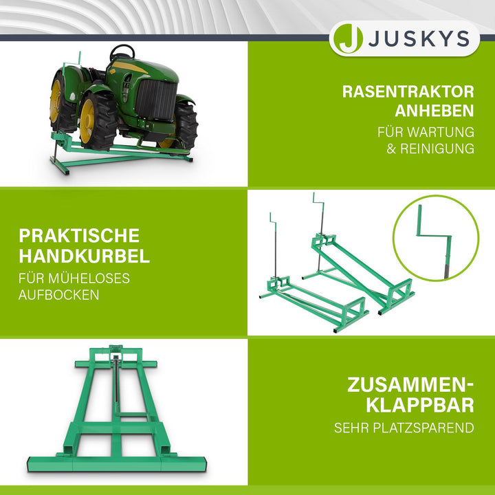 Rasentraktorheber bis 400 kg