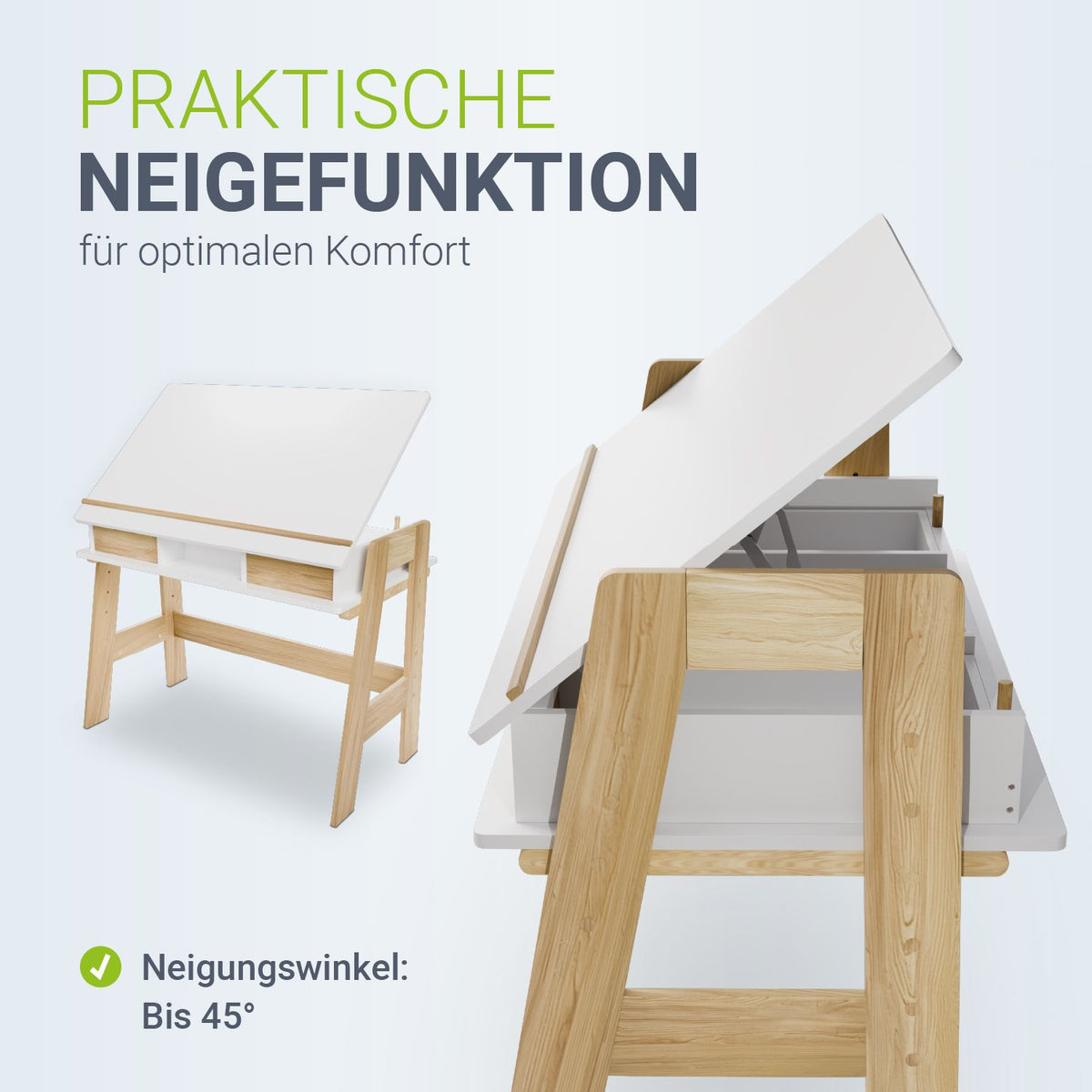 Kinder Schreibtisch Fietje
