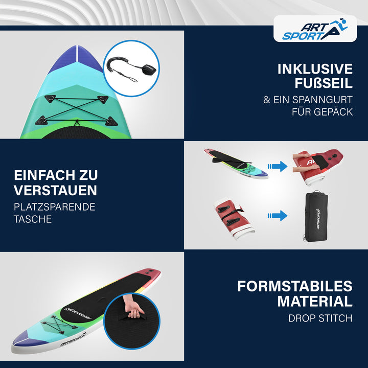 Stand Up Paddling Board - Komplett Set