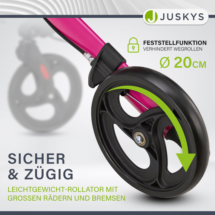Aluminium Rollator Vital mit Sitz